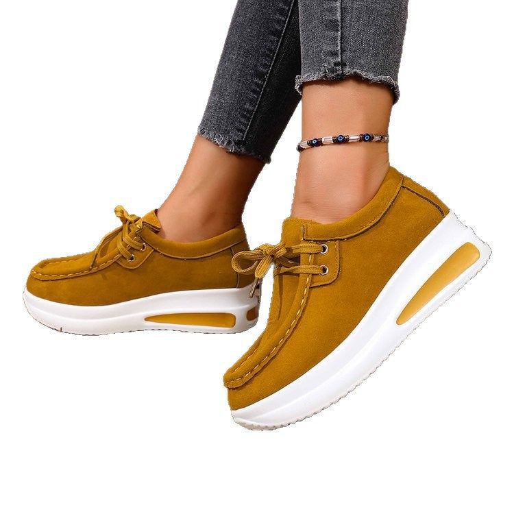 Damen Keil-Sneaker im Mokassin-Stil mit dämpfender Luftkissen-Plateausohle Shop Nory