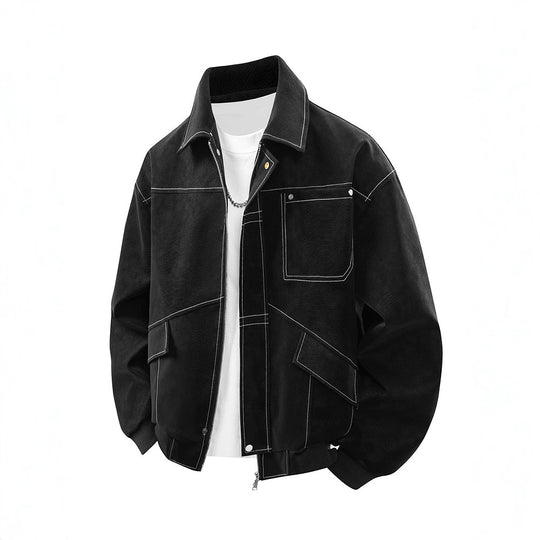 Herren Modische Freizeitjacke mit praktischen Taschen Shop Nory