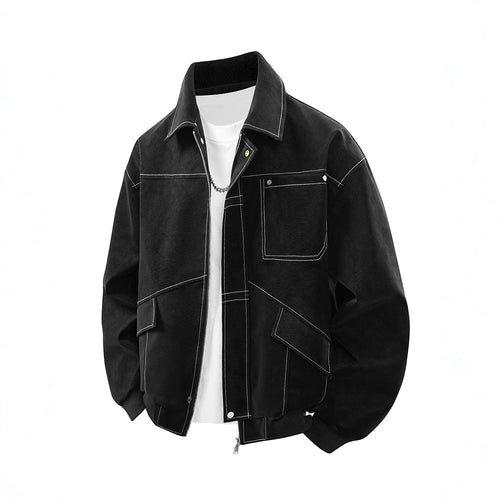 Herren Modische Freizeitjacke mit praktischen Taschen Shop Nory