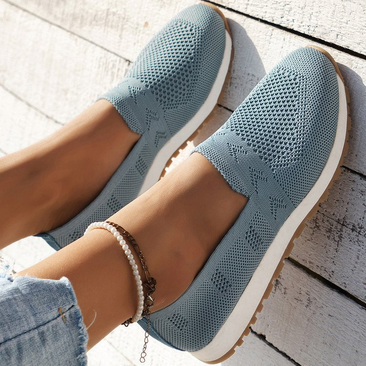 Damen Komfortable Slip-On Sneakers