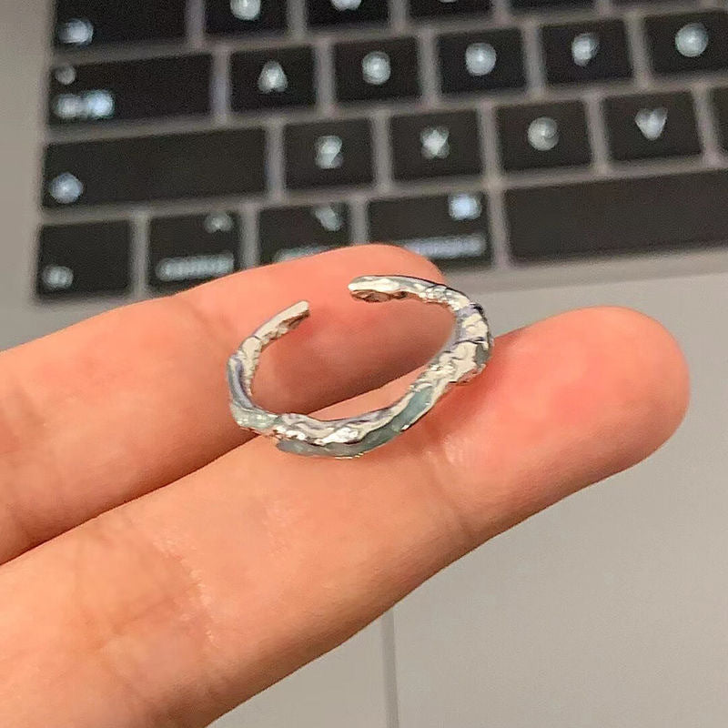 Damen Offener Ring mit künstlerischem Design Shop Nory