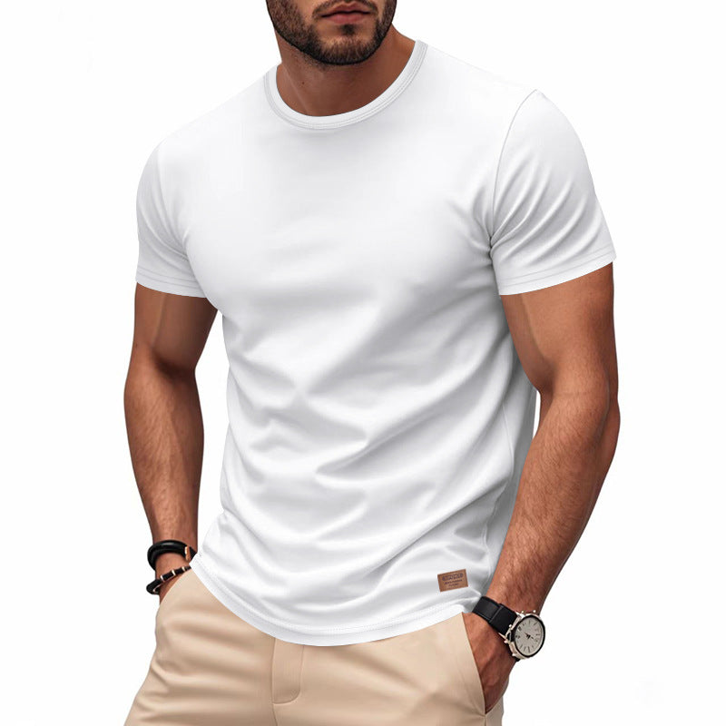 Herren Sport-T-Shirt aus atmungsaktivem Material mit feuchtigkeitsregulierendem Effekt