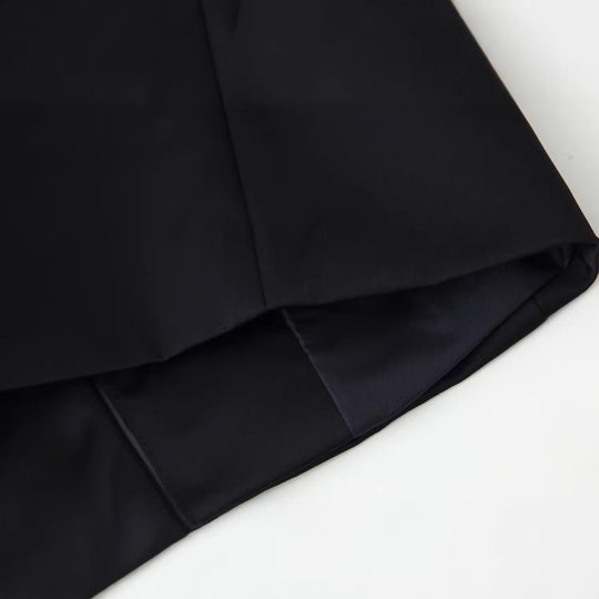 Damen Taillierte Mandarinkragen-Jacke mit dekorativen Kordelknöpfen Shop Nory