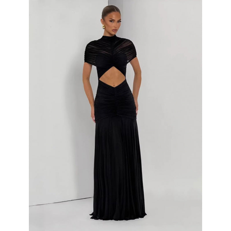 Damen Glamouröses Abendkleid mit figurbetontem Design und Cut-Outs Shopnory