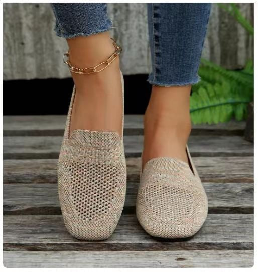 Damen Bequeme und luftige Slipper mit atmungsaktivem Obermaterial