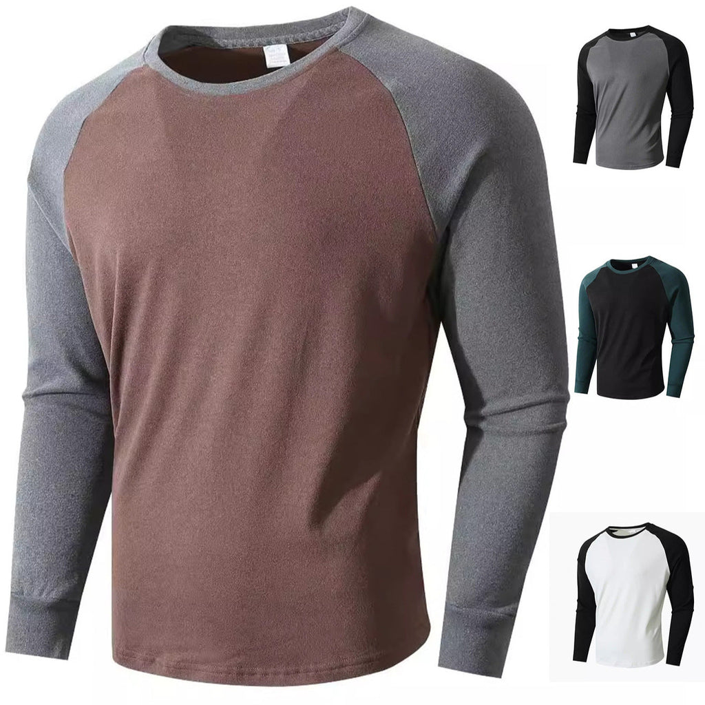 Herren Sportliches Langarmshirt mit Raglanärmeln