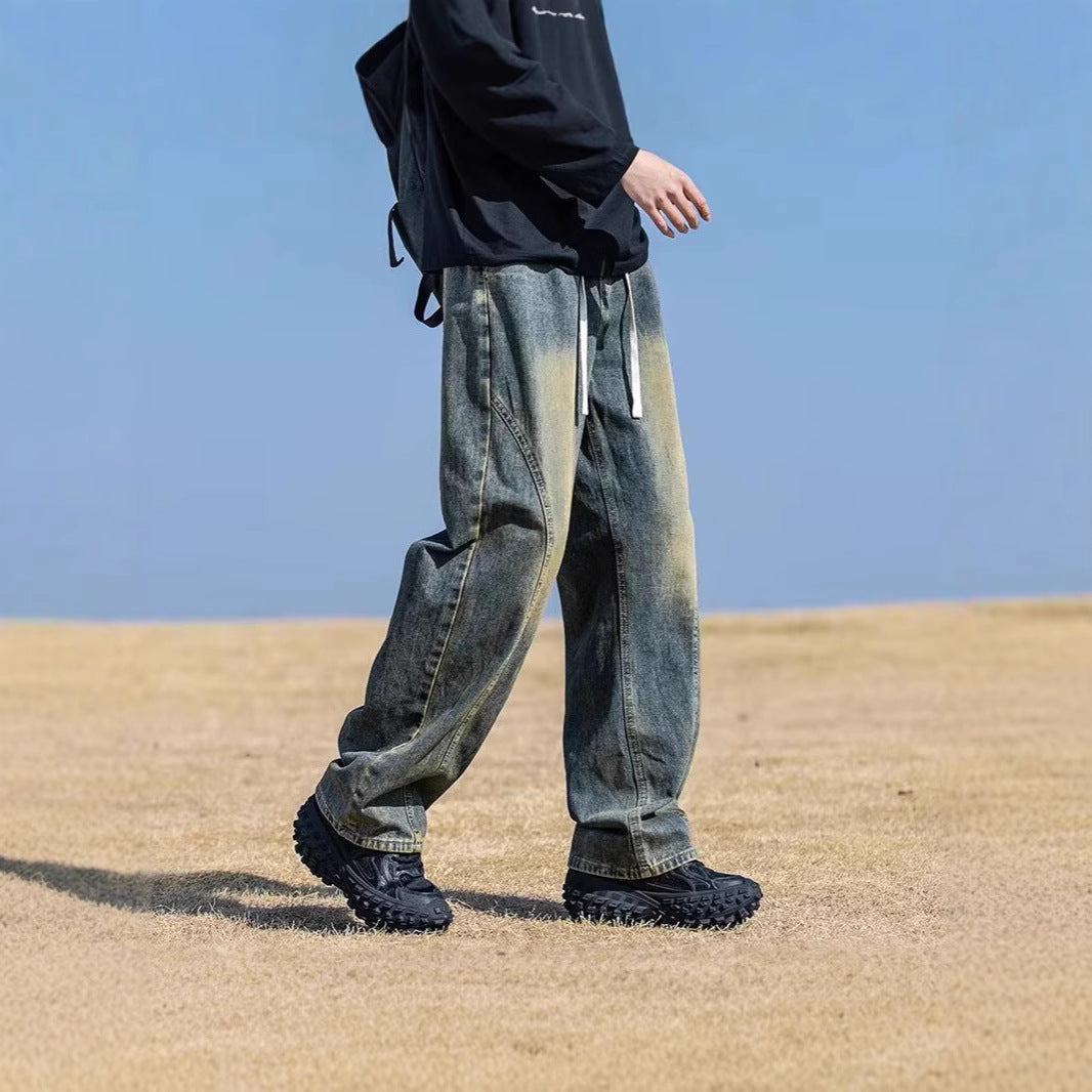 Herren Weitgeschnittene Denim-Hose Shop Nory 1787982091