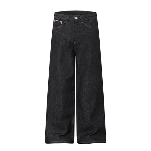 Damen Weite Cropped-Denim Culotte mit hoher Taille und klassischem Taschen-Detail Shop Nory