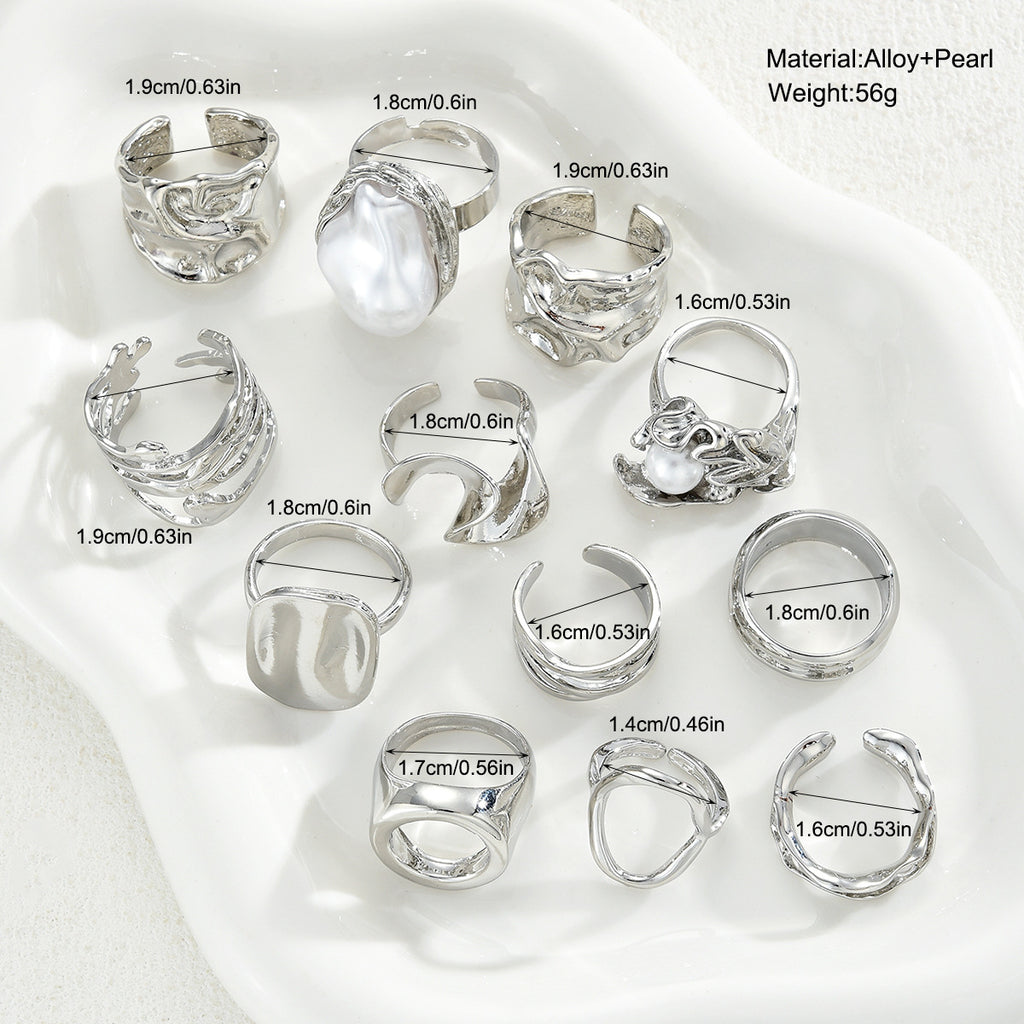 Damen modisches Ring-Set mit einzigartigen und modernen Designs Shop Nory