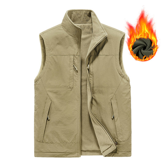 Herren Wende-Weste mit Fleece-Futter Shop Nory