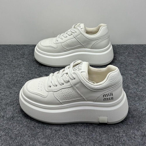Damen komfortable Plateau-Sneaker mit innovativem Design Shopnory