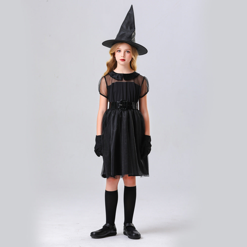 Mädchen Hexenkostüm mit Tüllrock und Zubehör Shop Nory