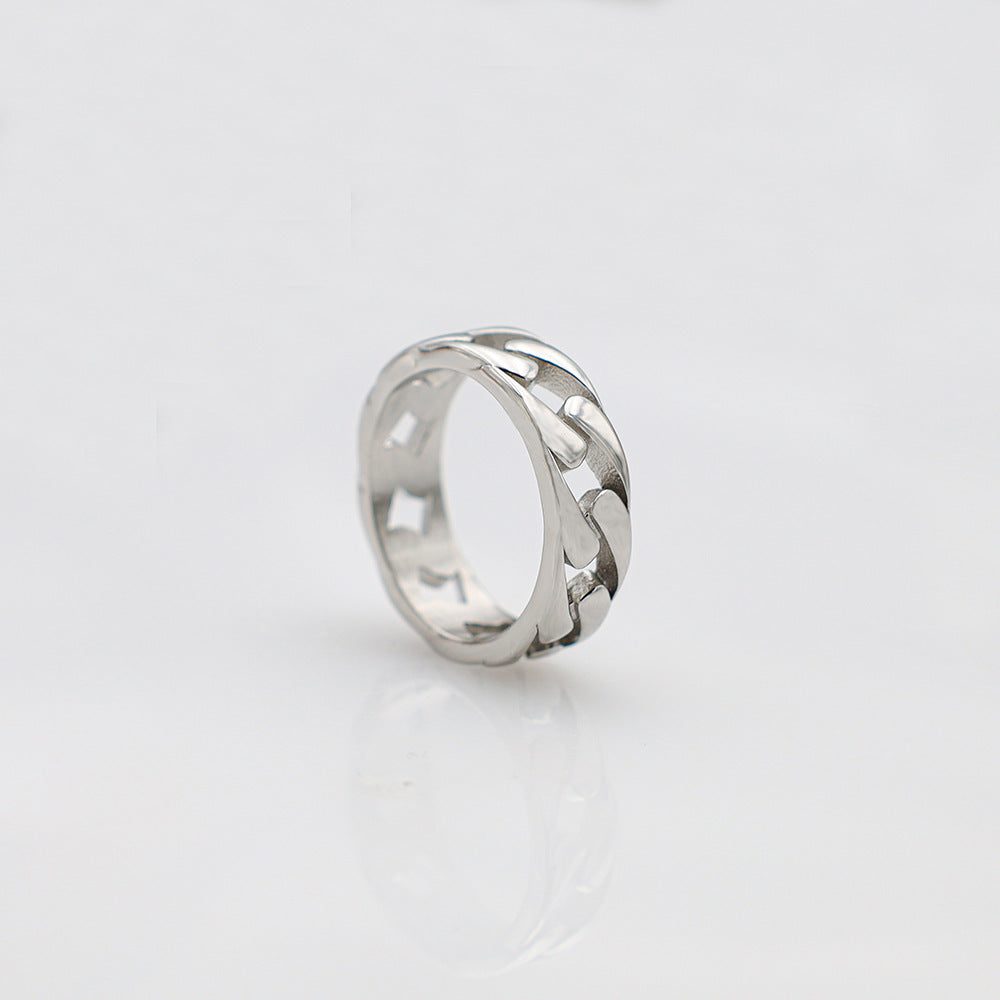 Herren Kettenring aus hochwertigem Edelstahl Shop Nory