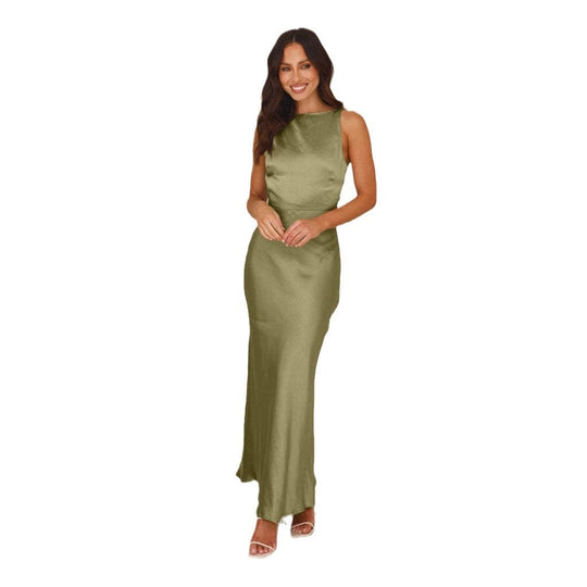 Damen elegantes Etuikleid mit Rückenverschluss und dezenten Details