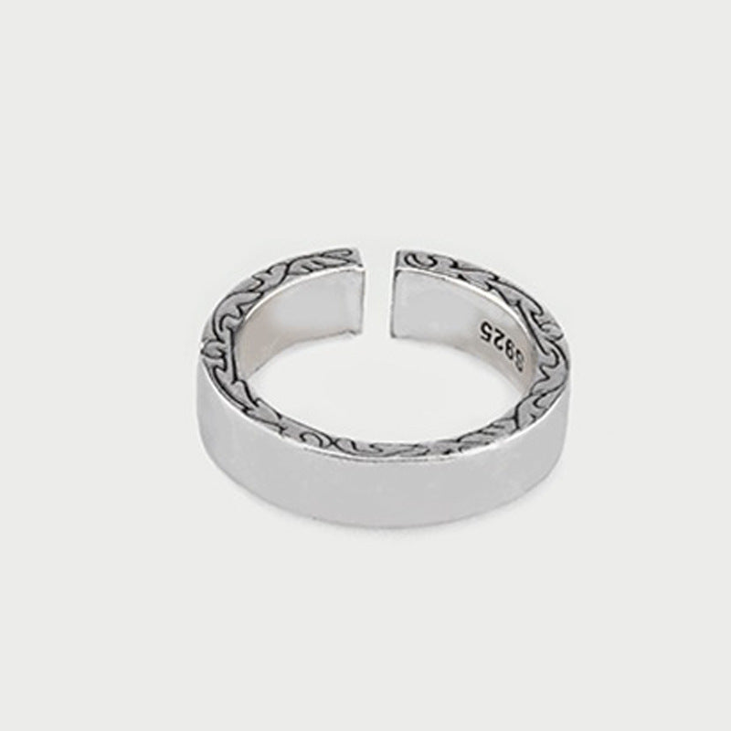 Damen Offener Ring mit kunstvollem Sonnenmotiv und edlen Akzenten Shop Nory