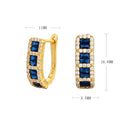 Damen Ohrhänger mit funkelndem Zirkon-Arrangement und elegantem Design Shop Nory