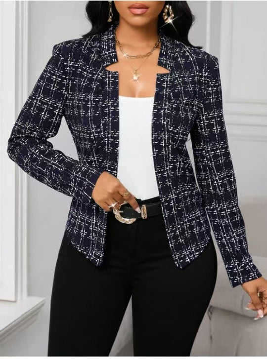 Damen raffinierte Business-Blazerjacke