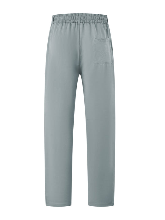 Damen Leichte Relaxhose mit elastischem Bund, geradem Schnitt & aufgesetzter Gesäßtasche Shop Nory
