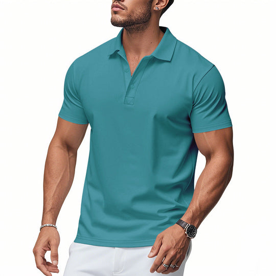 Herren Polohemd mit modernem Schnelltrocknungsstoff und eleganter Passform