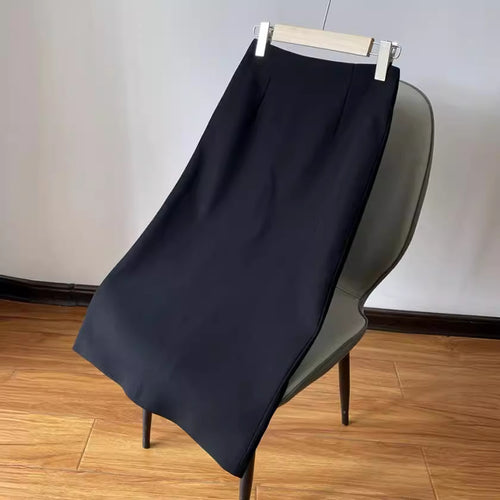 Damen Eleganter Bleistiftrock mit hohem Bund und figurbetontem Schnitt Shop Nory