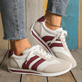 Damen Fitness Sneakers mit atmungsaktivem Mesh-Obermaterial und bequemer Dämpfung