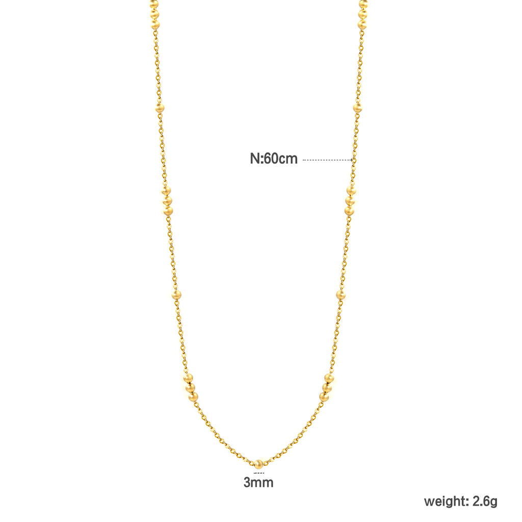 Damen elegante Halskette mit goldplattiertem Design und feinen Perlenakzenten Shop Nory
