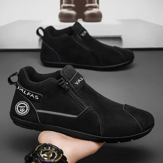 Herren Kurzschaft-Sneaker mit seitlichem Reißverschluss und gepolsterter Komfortsohle Shop Nory