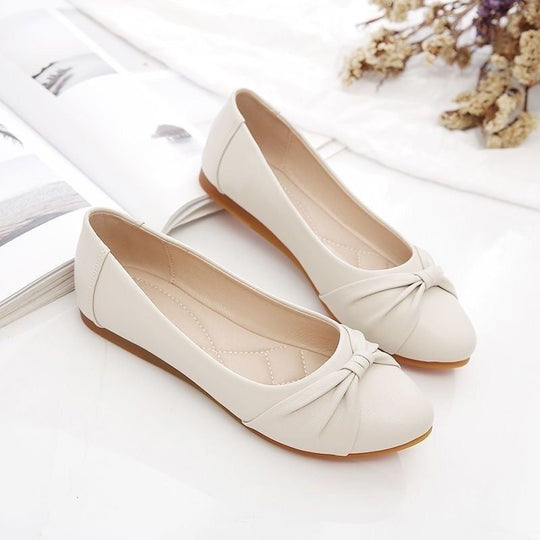 Damen Verspielte Ballerinas mit elegantem Knoten-Design