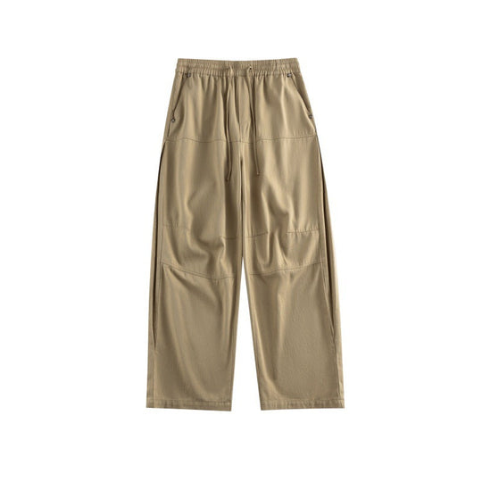 Damen Weite Culotte-Hose im Utility-Stil mit elastischem Bund, Tunnelzug und aufgesetzten Taschen Shop Nory