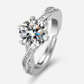Damen Verführerischer und eleganter Ring mit funkelndem Zirkon Shop Nory