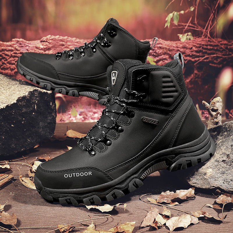 Herren All-Terrain Wanderstiefel mit hohem Knöchelschutz und griffiger Sohle