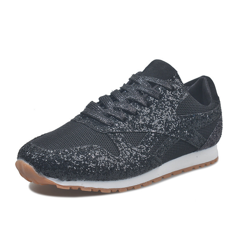 Damen Glitzernde Freizeitsneaker
