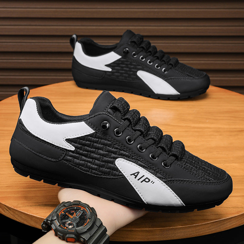 Herren Gewebter Low-Top Sneaker mit leichter Profilsohle und Panel-Details Shop Nory