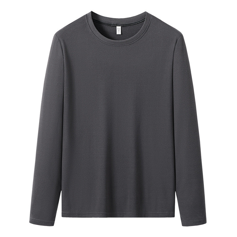 Herren Langärmeliges Rundhals-Basicsweatshirt aus weichem Baumwollmix Shop Nory