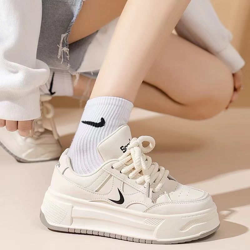 Damen Sportliche Plateau-Sneaker