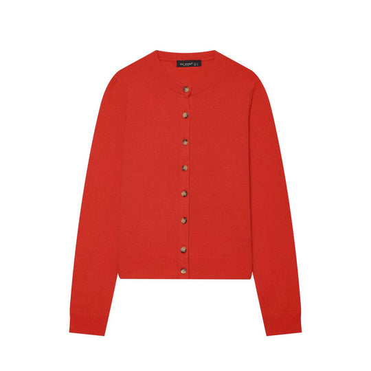 Damen Feinstrick-Cardigan mit Rundhalsausschnitt und durchgehender Knopfleiste Shop Nory