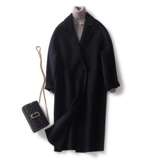 Damen Modischer Wickelmantel Shop Nory