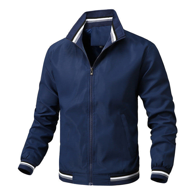 Herren Elegante Sportjacke mit hohem Kragen Shop Nory