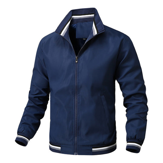 Herren Elegante Sportjacke mit hohem Kragen Shop Nory