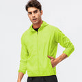 Herren leichte Laufjacke mit atmungsaktiven Eigenschaften und reflektierendem Design