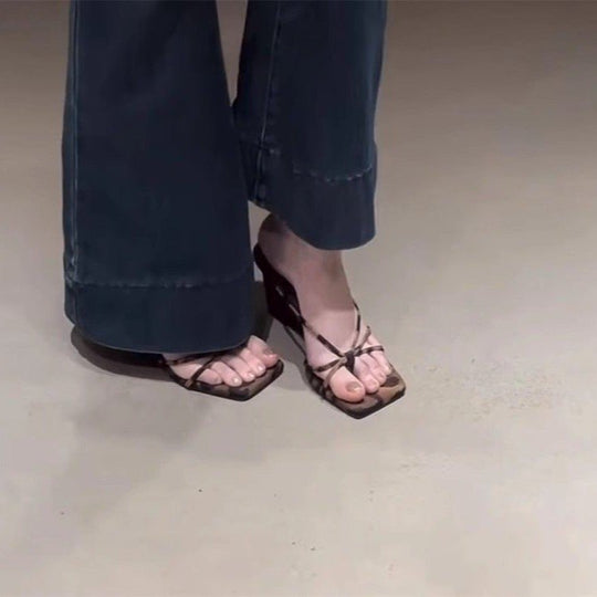 Damen Wedgesandalen mit elegantem Riemchen-Design und bequemer Innensohle Shopnory