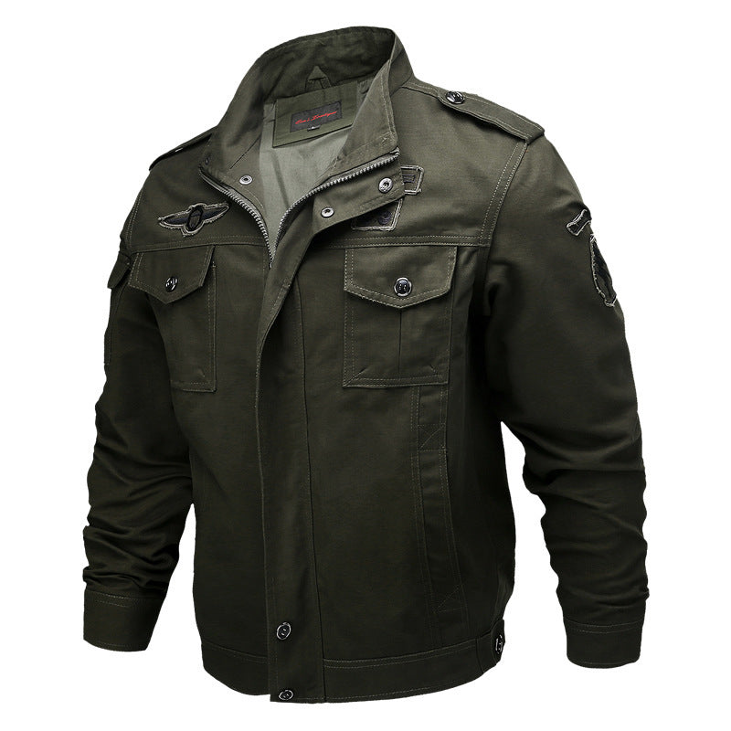 Herren Militärische Freizeitjacke Shop Nory