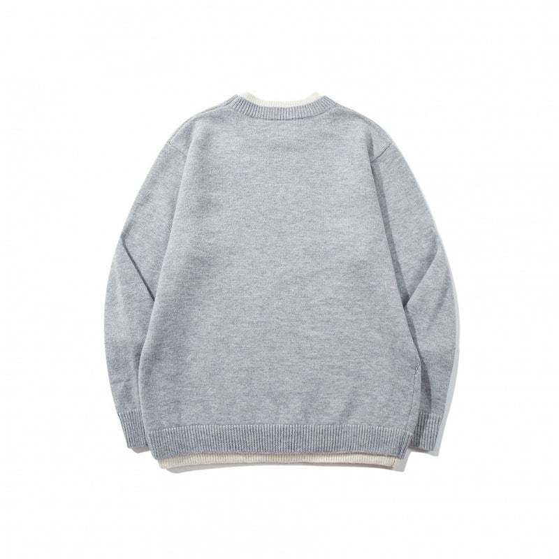 Unisex Feinstrickpullover mit Raglannaht und dreieckigem Saumbesatz Shop Nory