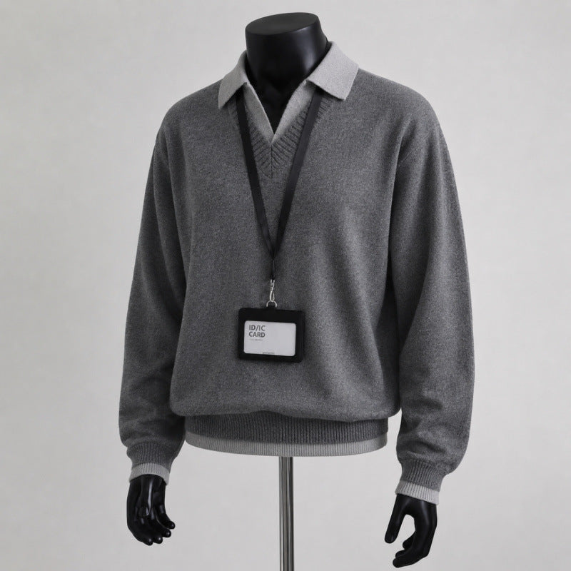 Herren Stilvoller Pullover Shop Nory