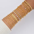 Damen Armband-Set mit zarten Ketten und eleganten Details Shop Nory