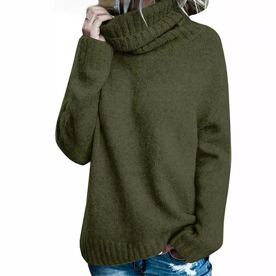 Damen Oversize-Kuschel-Rollkragenpullover aus Feinstrick Shop Nory