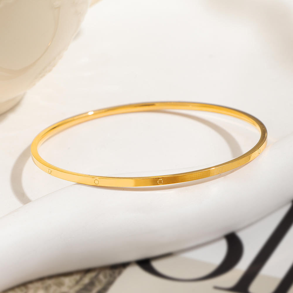Damen Armreif mit feinem, strukturiertem Design Shop Nory