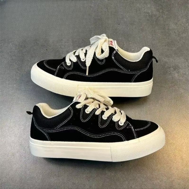 Damen Retro-Lifestyle-Sneaker mit atmungsaktivem Obermaterial und dämpfender Sohle