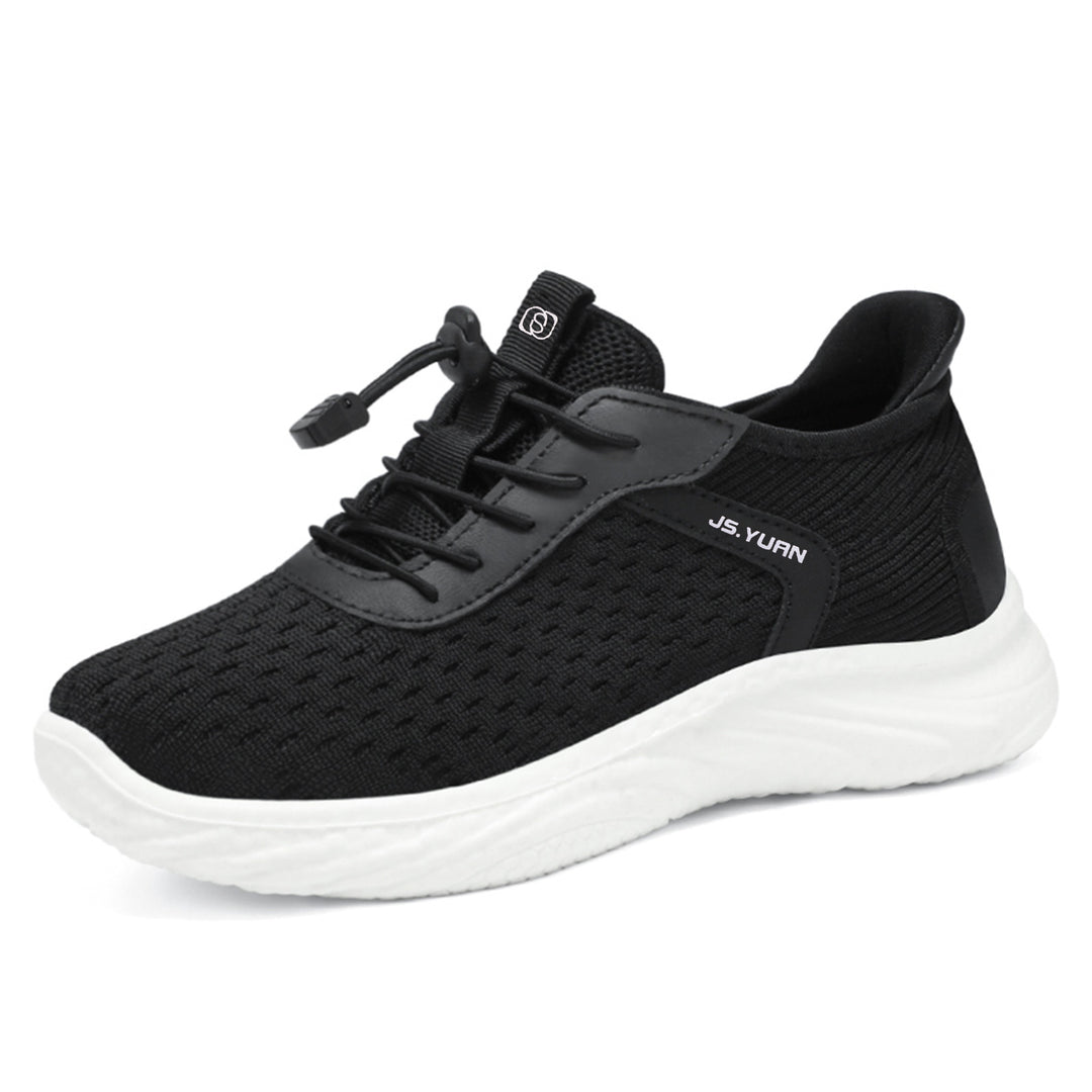 Damen nan leichter Strick-Sneaker mit elastischem Sockeneinstieg, Schnellzug-Schnürung und gedämpfter EVA-Zwischensohle Shop Nory