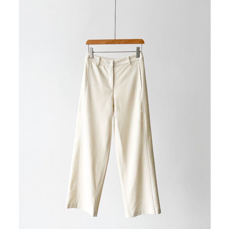 Damen Weit geschnittene elegante Trousers Shop Nory